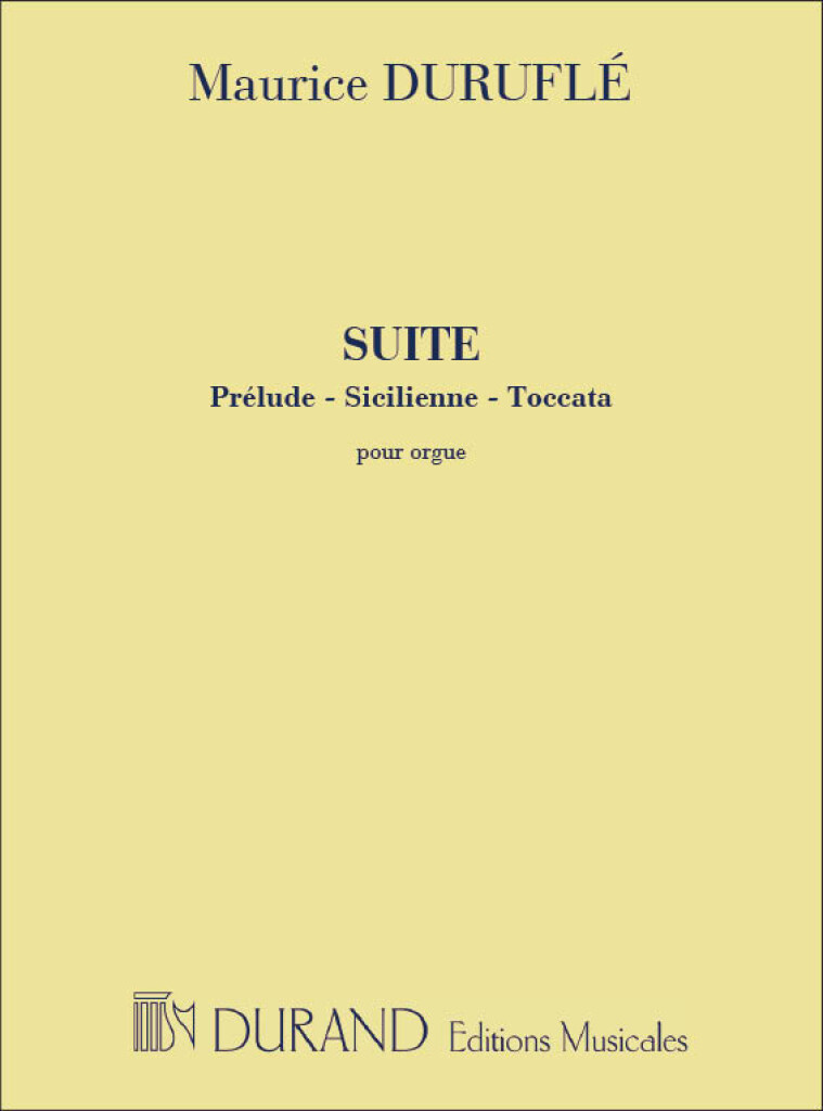 Suite (Prélude - Sicilienne - Toccata) Op. 5